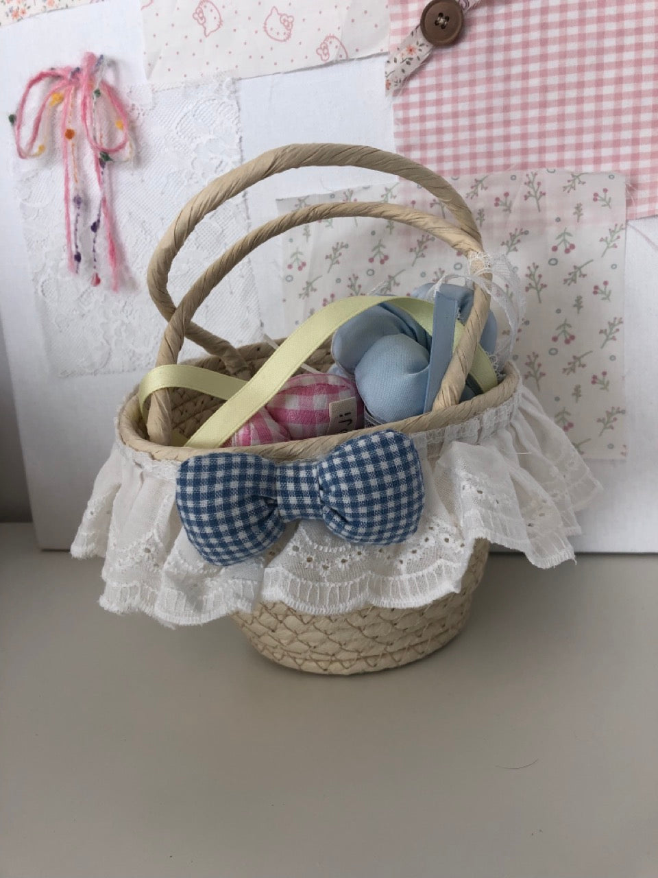 Hand-made Straw Basket