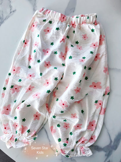 Flowers Bloomer Pants