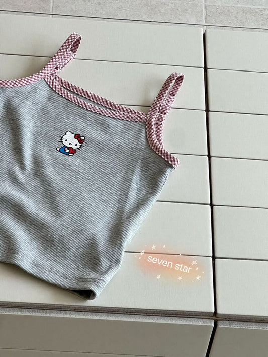 Kitten Printed girl Camisole