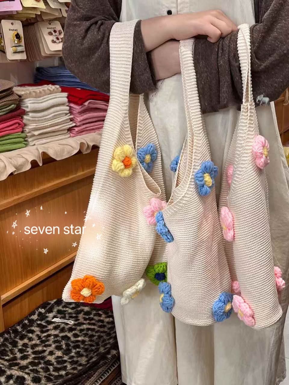 Knitted Shoulder Bags