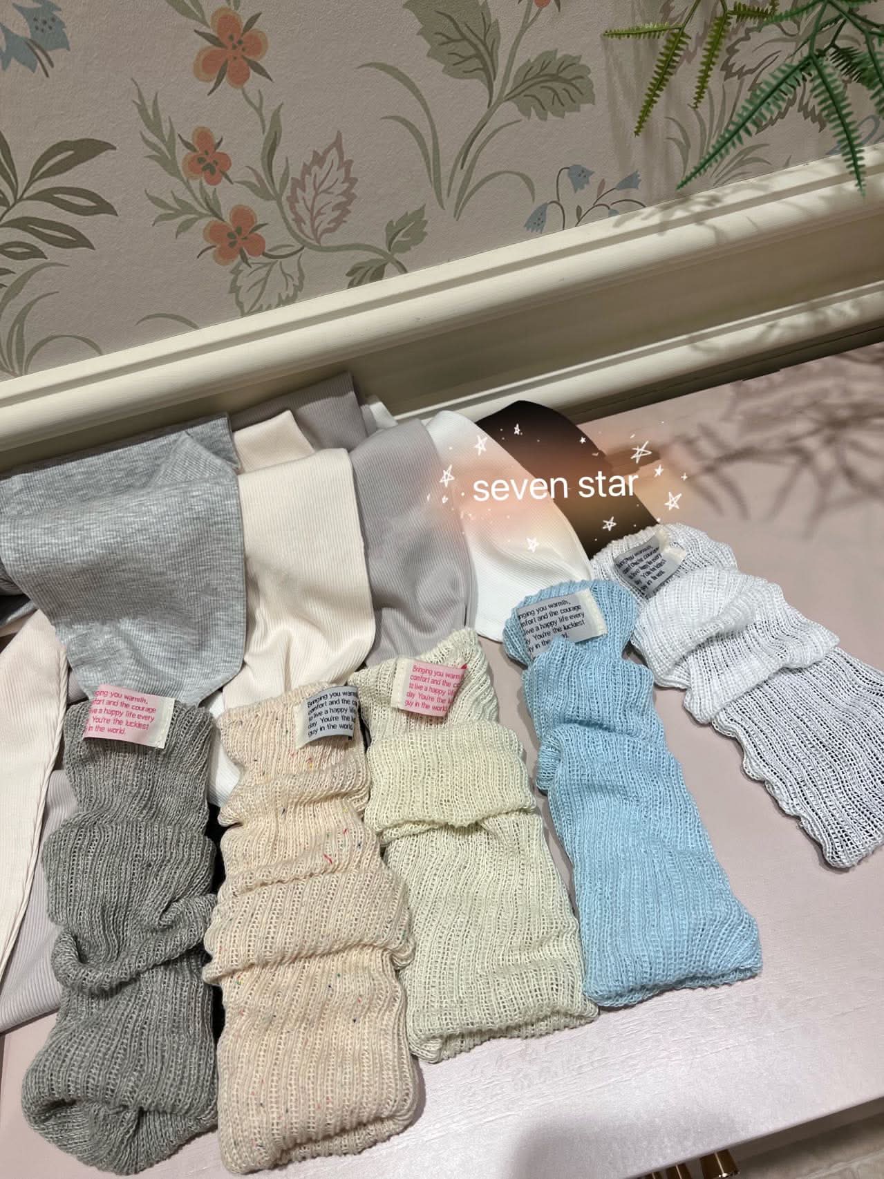 girls Leg Warmer Leggings-Grey