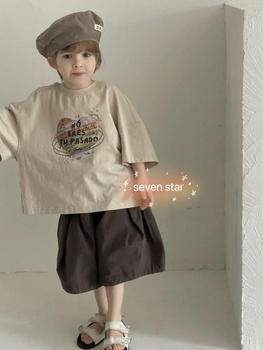Linen kids Casual Shorts