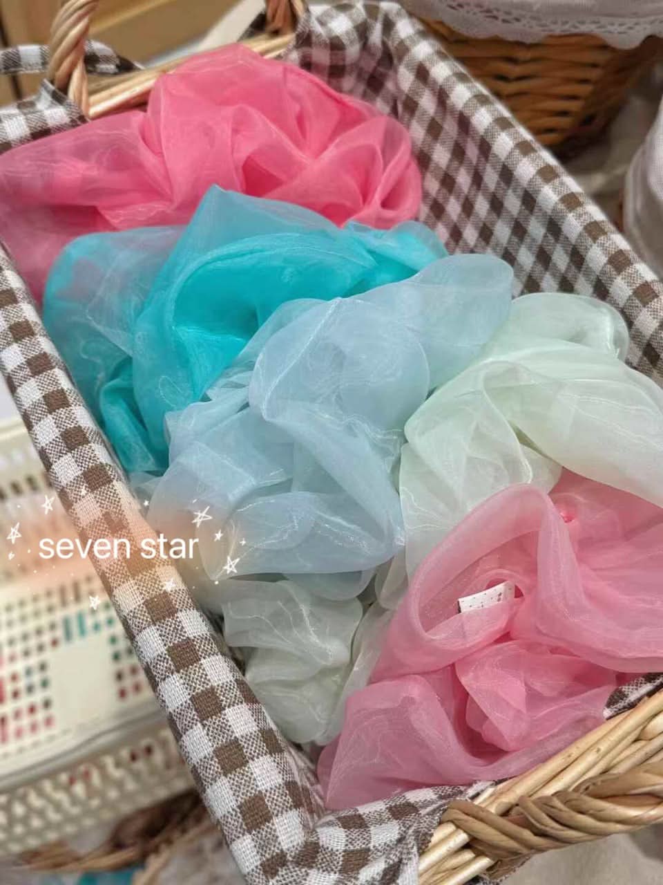 KIDS Organza Scrunchies