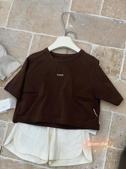 Oversize Pockets Tee Shirt