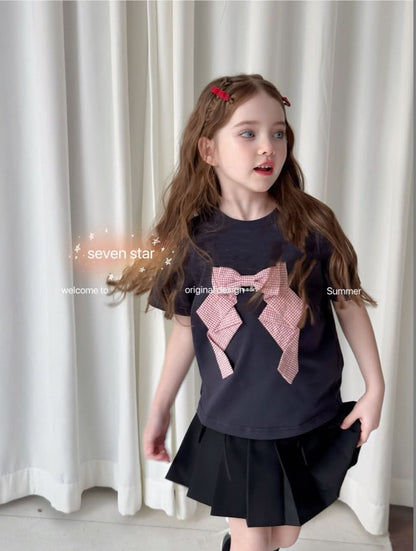 Pink Ribbon Bow T-Shirt