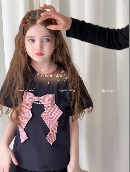 Pink Ribbon Bow T-Shirt