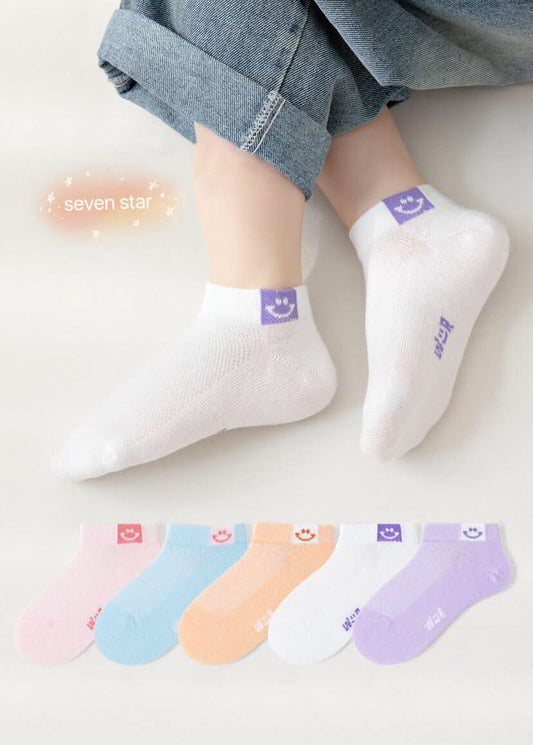 Smiling Face kids Crew Socks