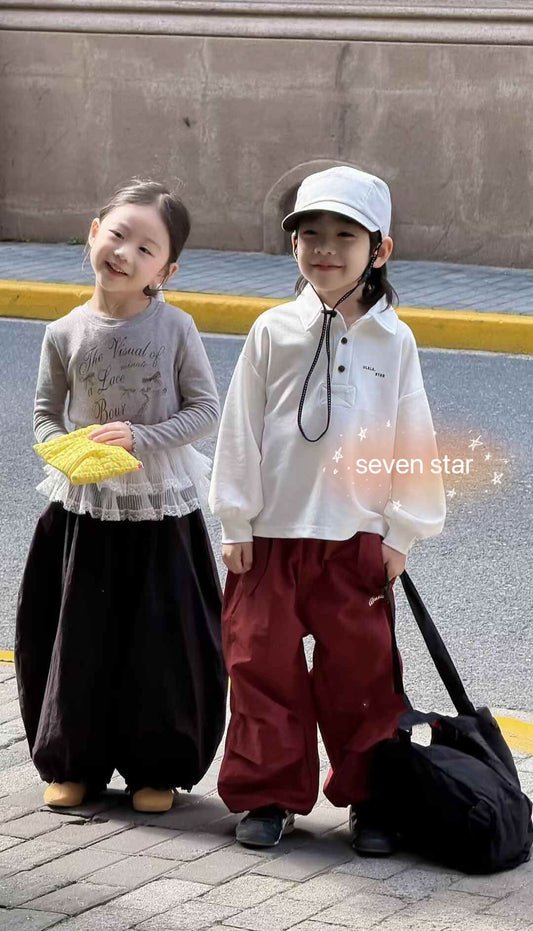 Standing Collar boy Sweatshirt