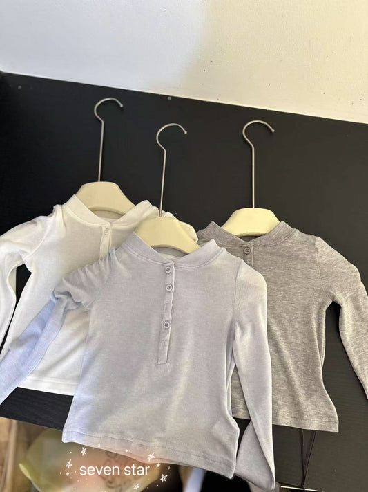 Tencel and Wool Blend T-shirt  for girl