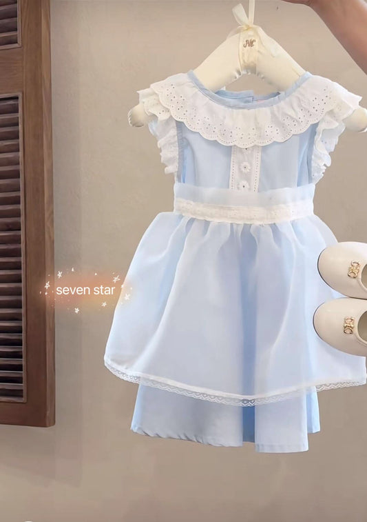 Two-pieces Lace girls Dress