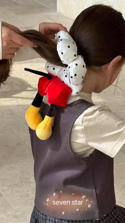 Stuffed Figure Scrunchies