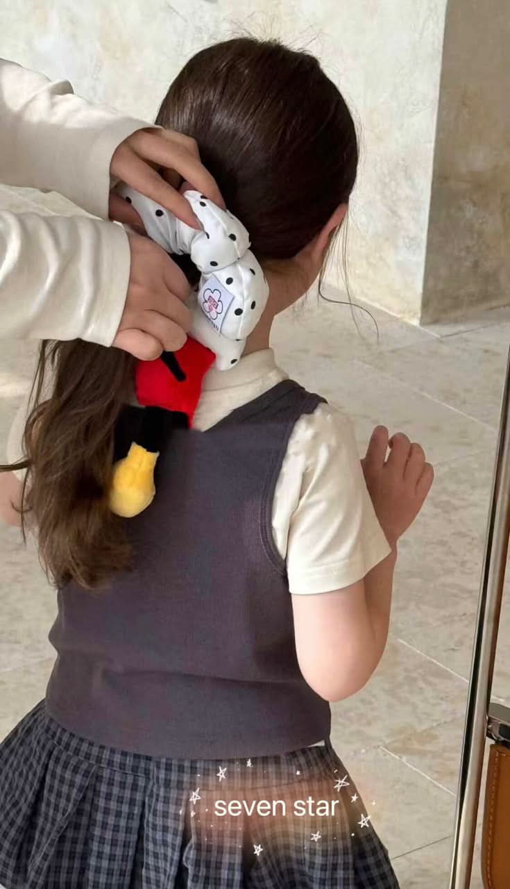 Stuffed Figure Scrunchies