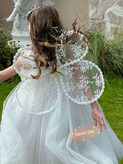 Princess Costume Dress with Butterfly Wings for girl